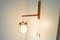 Mid-Century Adjustable Wall Lamp by Drevo Humpolec, 1960s, Image 7