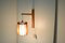 Mid-Century Adjustable Wall Lamp by Drevo Humpolec, 1960s 8
