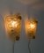 Glass Wall Lamps, Denmark, 1970s, Set of 2 2