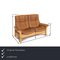 Buckingham Leather Wood Sofa Set from Stressless, Set of 2 3