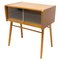 Mid-Century Glazed Side Table, 1950s, Czechoslovakia, Image 1