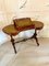 ​​Antique Victorian Freestanding Inlaid Burr Walnut Kidney Shaped Writing Table 5