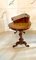 ​​Antique Victorian Freestanding Inlaid Burr Walnut Kidney Shaped Writing Table 14
