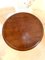 Antique Victorian Mahogany Circular Trumpet Sewing Table, Image 4