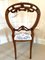 Antique Victorian Walnut Side Chairs, Set of 2 4