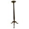 Antique Victorian Carved Mahogany Torchere Stand 1