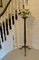 Antique Victorian Carved Mahogany Torchere Stand 2