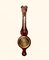 Antique George III Mahogany Banjo Barometer 7