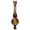 Antique George III Mahogany Banjo Barometer, Image 1