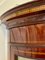 Antique Edwardian Inlaid Mahogany Shaped Display Cabinet, Image 16