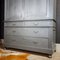 Antique Large Gray Cabinet 6