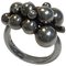 Sterling Silver Ring with Moonlight Grapes by Georg Jensen 1