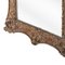 Espejo rectangular de madera tallada a mano, años 70, Imagen 3