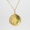 Natural Pearls Lily of the Valley 18 Karat Yellow Gold Medallion Locket, 1900s 12