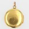 Natural Pearls Lily of the Valley 18 Karat Yellow Gold Medallion Locket, 1900s 5
