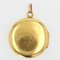 Natural Pearls Lily of the Valley 18 Karat Yellow Gold Medallion Locket, 1900s, Image 5