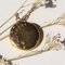 Natural Pearls Lily of the Valley 18 Karat Yellow Gold Medallion Locket, 1900s, Image 15