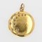 Medallón de oro amarillo de 18 kt con perlas naturales, década de 1900, Imagen 10