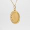 Medallón de oro amarillo de 18 kt con perlas naturales, década de 1900, Imagen 4