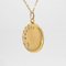 Natural Pearls Lily of the Valley 18 Karat Yellow Gold Medallion Locket, 1900s 4