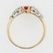 Ruby Diamonds 18 Karat Yellow Gold Thin Ring, Image 10