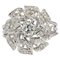 French Diamonds 18 Karat White Gold Retro Ring, 1970s, Image 1