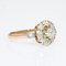 19th Century Diamonds 18 Karat Yellow Gold Engagement Daisy Ring 8