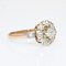 19th Century Diamonds 18 Karat Yellow Gold Engagement Daisy Ring, Image 8