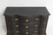 Mid 18th Century Swedish Black Late Baroque Chest of Drawers 8