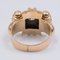 Antique 18K Yellow Gold Ring with Diamond, 1940s 5