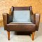 Vintage Danish Leather Lounge Chair by Georg Thams, 1960s, Image 2