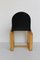 Mid-Century Italian Chair with Cubic Wood Structure and Curved Seat, 1970s 7