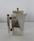 Art Deco Geometric Italian Silver Plate Coffee Pot in Charles Boyton Style 4