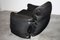 Gucci Black Leather Limited Edition Armchair, Italy, 1980s, Image 8