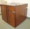 Walnut and Metal Minibar, 1970s 2