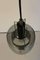 Lampada vintage con superficie traforata e campana in vetro, Immagine 5