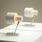 White Alfa Wall Lights by Jo Hammerborg for Fog & Mørup, Denmark, 1960s, Set of 2, Image 1