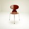 Sedia Ant in teak di Arne Jacobsen per Fritz Hansen, Danimarca, anni '50, Immagine 1