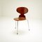 Silla Ant de teca de Arne Jacobsen para Fritz Hansen, Denmark, años 50, Imagen 2