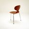 Sedia Ant in teak di Arne Jacobsen per Fritz Hansen, Danimarca, anni '50, Immagine 3