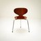 Ant Chair in Teak by Arne Jacobsen for Fritz Hansen, Denmark, 1950s 4