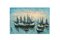 Boats on Water, 2000s, Canvas Painting, Image 1