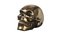 The Skull in Ceramic and Antiqued Golden Leaf from VGnewtrend 1