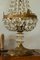 Lampada da tavolo grande in stile Impero con 3 luci, anni '50, Immagine 9