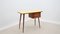 Mid-Century Cherry Wood Desk with Formica Top 1