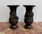 Japanische Vasen aus patinierter Bronze, 1900er, 2er Set 4