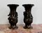 Japanese Vases in Patinated Bronze, 1900s, Set of 2, Image 10