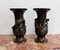 Japanese Vases in Patinated Bronze, 1900s, Set of 2 13