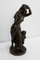 Bronze Bacchante and Small Fauns in the Style of J.J. Foucou, 19th-Century 2