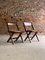 Model: Pjec-010301 Library Chairs by Pierre Jeanneret & Eulie Chowdhury, 1959, Set of 2 8